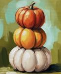 The image for NEW! Stacked Pumpkins