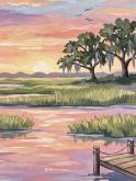The image for NEW! Sunset Marsh