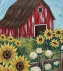 The image for NEW! Country Sunflower Barn!
