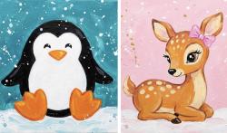 The image for NEW! Kids Class! Penguin or Bow Doe!