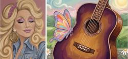 The image for NEW! Country Queen or Her Guitar!
