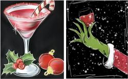 The image for NEW! Christmastini OR Grinch Wine