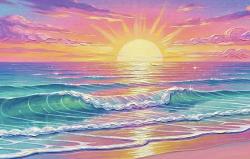 The image for NEW! Cotton Candy Beach