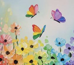 The image for NEW! Butterflies in Blossoms