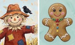 The image for NEW! Scarecrow or Gingerbread!