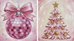 The image for NEW! Disco Ornament or Flocked Tree!