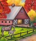 The image for Art at the Barn! Join ust at HOPE Horses for a Fundraising Class!