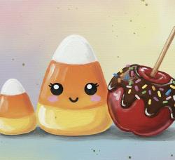 The image for NEW! Candy Corn and Apple! Stay and Enjoy the Les Dames Parade!