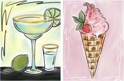 The image for Margs or Strawberry Icecream!