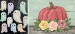 The image for Choose Your Own Colors Ghosts or Pumpkin and Roses!
