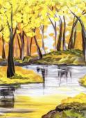 The image for Choose Your Own Colors Fall Trees!