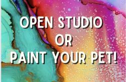 The image for Open Studio or Paint Your Pet! Paint Whatever You'd Like!