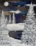 The image for NEW! Snowy Trees Forest!