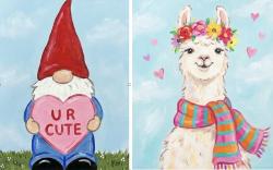 The image for NEW! U R Cute Gnome or Llama Love!