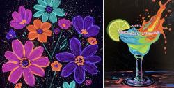 The image for NEW! Black Light Neon Flowers or Marg!