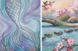 The image for NEW! Mermaid or Cherry Blossoms