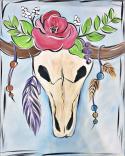 The image for Floral Cow Skull