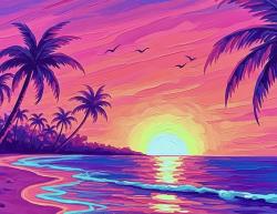 The image for NEW! Neon Beach!