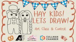 The image for HAY, KIDS! Art Class & Contest