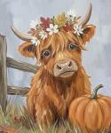 The image for NEW! Fall Highland Cow!