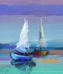 The image for Pallet Knife Sailboats!