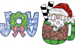 The image for Craftmas at Terri Pines! Choose Your Door Hanger!