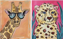 The image for Choose Sun Shades Giraffe or Cheetah!