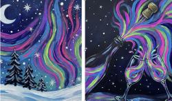 The image for NEW! Neon Glow & Black Light! Choose Northern Lights or Champagne Pop!