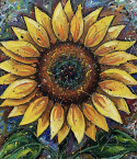 The image for Splatter Paint Sunflower!