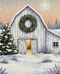 The image for Join us at J & C Local Farms! Sunset Winter Barn!