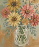 The image for NEW! Choose Your Own Colors Vintage Daisies!